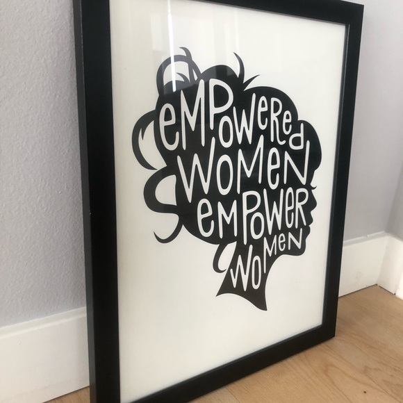 12.5” x 15.5” Empowered Women Framed Picture - Picture 4 of 5